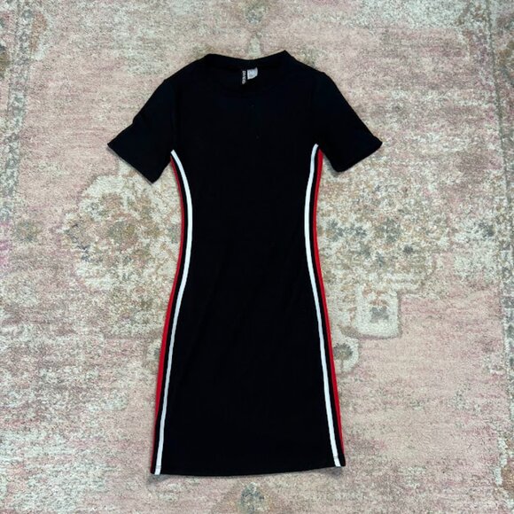 Divided H&M Bodycon Ribbed Knit Dress Size 2 - Picture 1 of 10